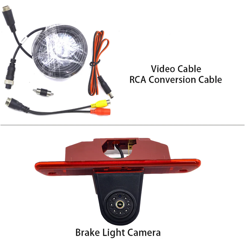 كاميرا ضوء الفرامل الخلفية AHD 1080P 940 IR لخبراء بيجو وسيتروين سبيس تورر وتويوتا ProAce 2007 - 2015