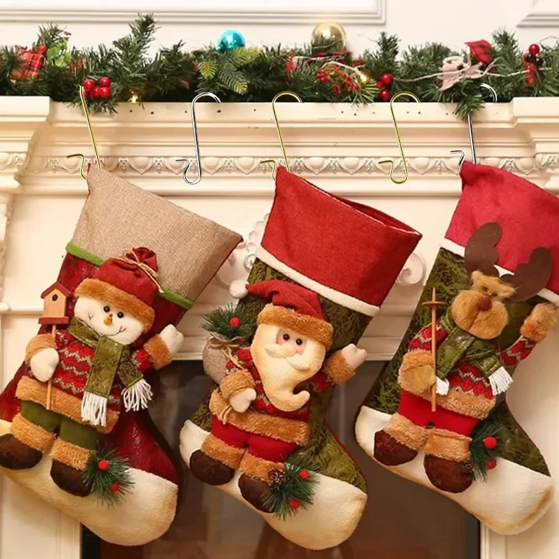 Colorful Christmas Ornament Hooks 4
