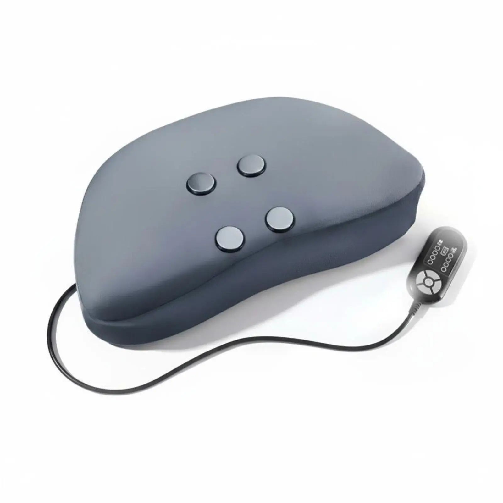 Heated Neck Massage Cushion Memory Foam Pillow Multiple Modes for Daily Comfort and Relaxation