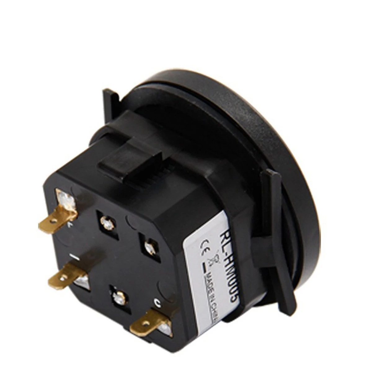 CYCLI-Digital Hour Meter Resettable Total Running Hours Data Storage For Lawn Mower Tractor Generator Golf Cart Marine ATV