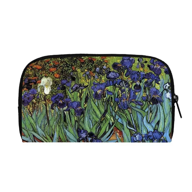 Van Gogh Art Print Print Wallets Women Purse ID Credit Card Phone Holder Oil Painting Starr Night Long Clutch Coin Money Bag