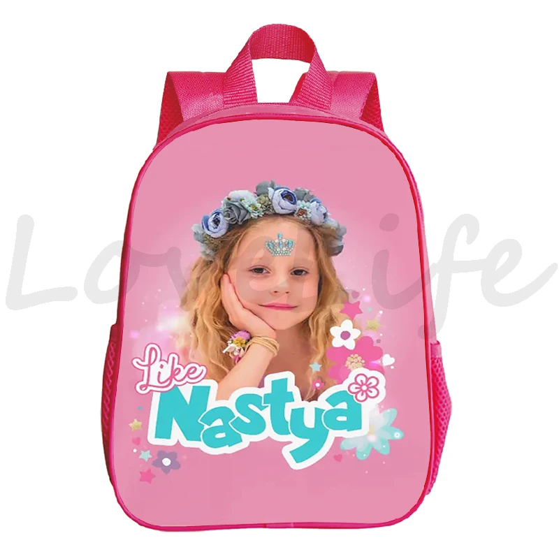 Like Nastya Backpacks kids Schoolbag Kindergarten Bags Children Backpack Kids Bookbag Baby Girls Rucksack Waterproof Mochila