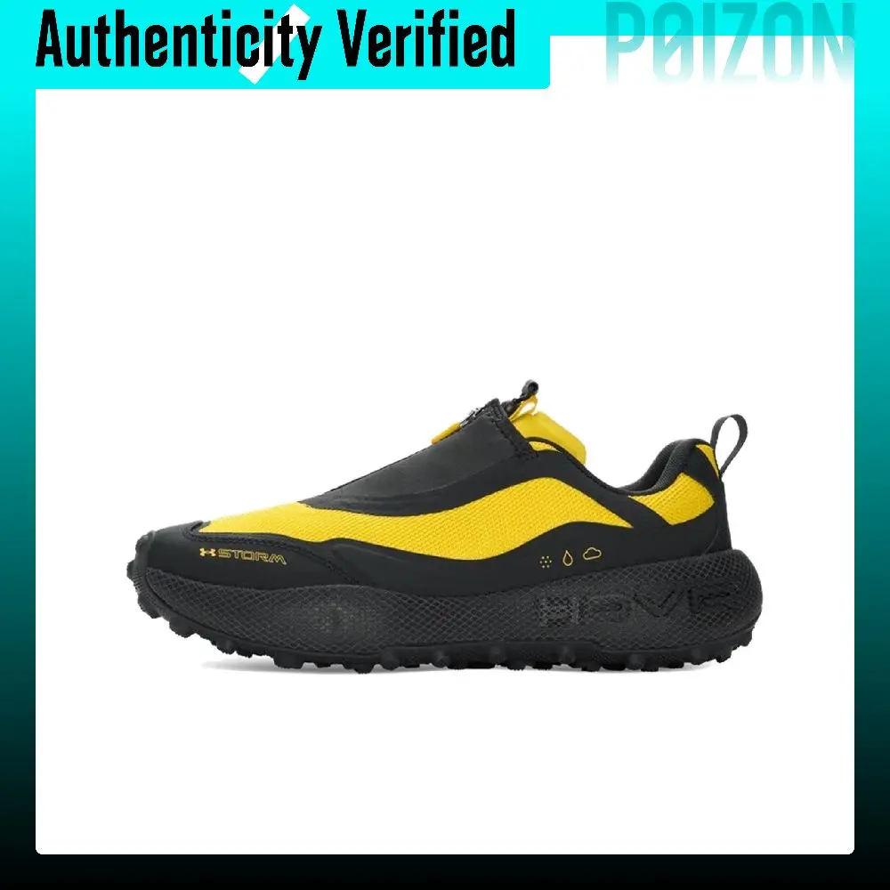 Under Armour VENTURE PRO Rebound Casual Shoes Unisex Black Yellow 6010419-016