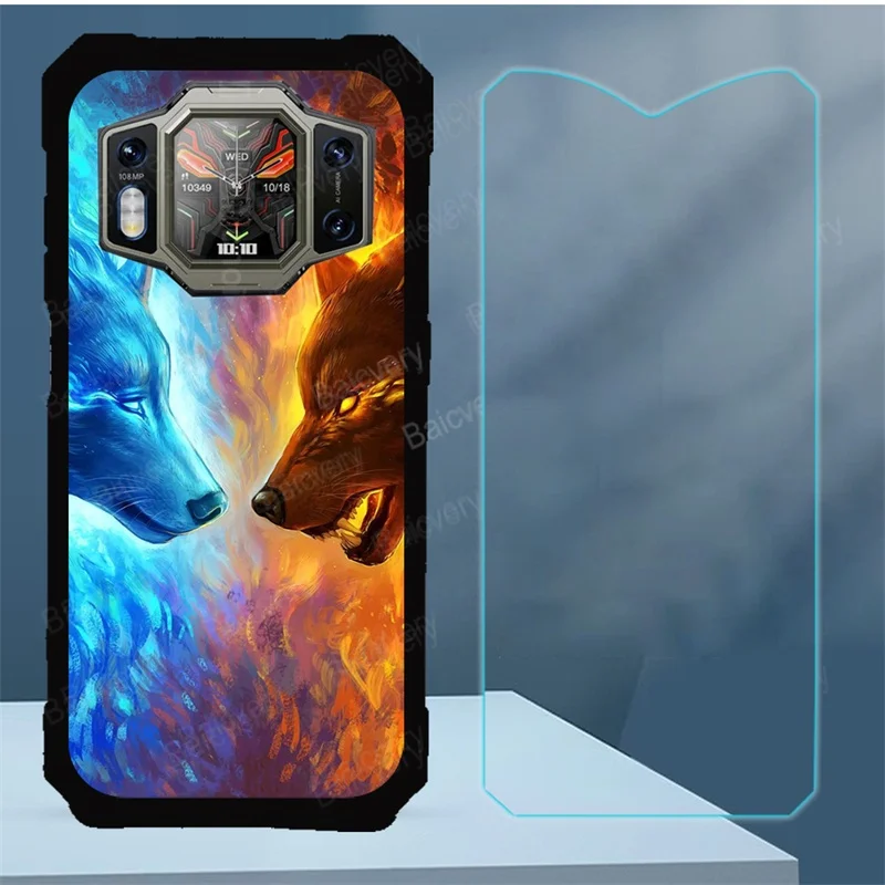 Case For Oukitel WP30 Pro WP 30 Pro wp30Pro Tempered Glass Film with Soft TPU Fundas Cover Shell