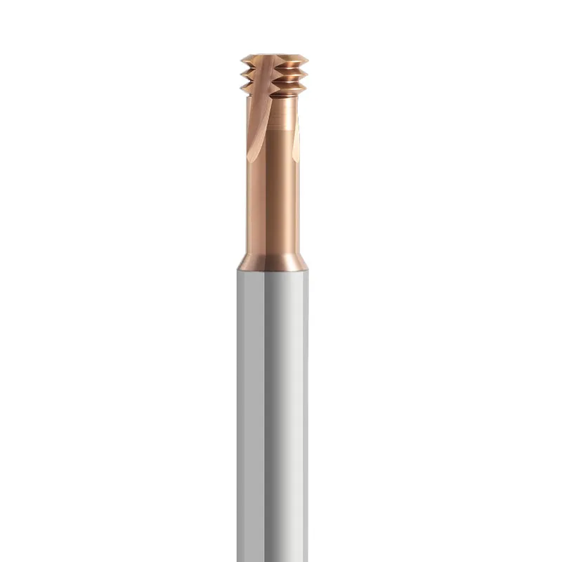 Imagem -06 - Ferramenta de Usinagem Cnc Moinho de Rosca Revestido Carboneto Sólido Dentes m3 m4 m5 m6 m8 M10 M12 M16 Aço Aço Inoxidável Alumínio
