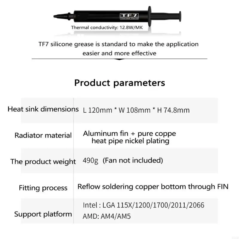 CPU Ventilateur thermos