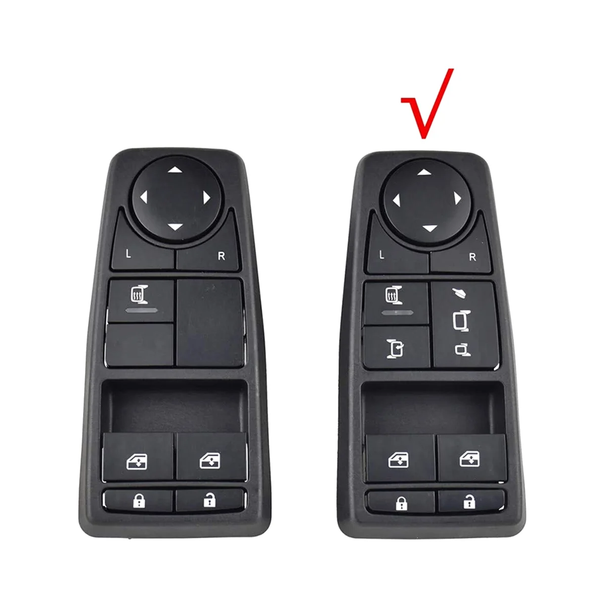 Car Front Door Electric Window Switch for Man TGS TGX TGL TGM SWITCH DRIVER SIDE