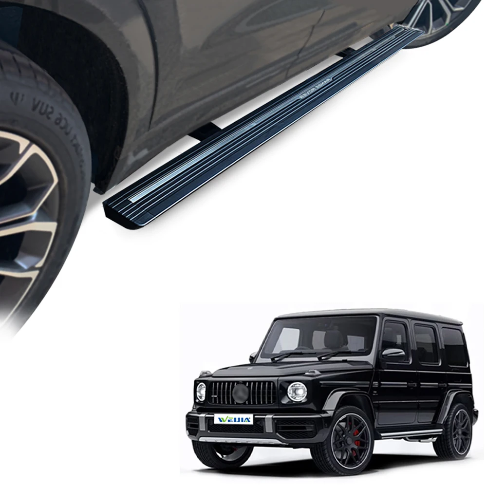 

Low Price Factory Electric Side Step for MeG SUV Power Running Boards with Side Exhaust Pipe Auto Pedal Fit
