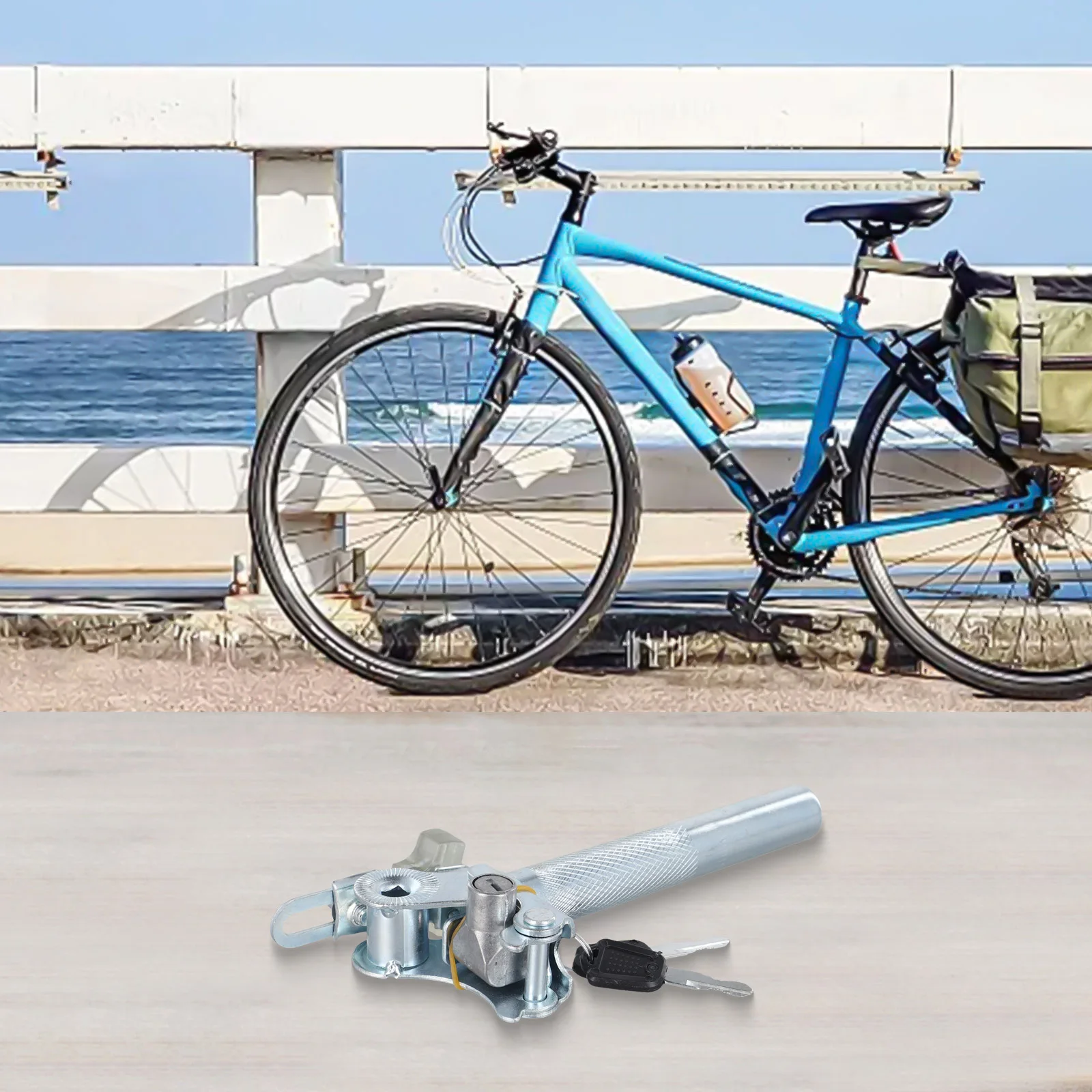 

Подседельный штырь для велосипеда, запираемый подседельный штырь, красивый дизайн, устойчивый подседельный штырь для безопасности велосипеда