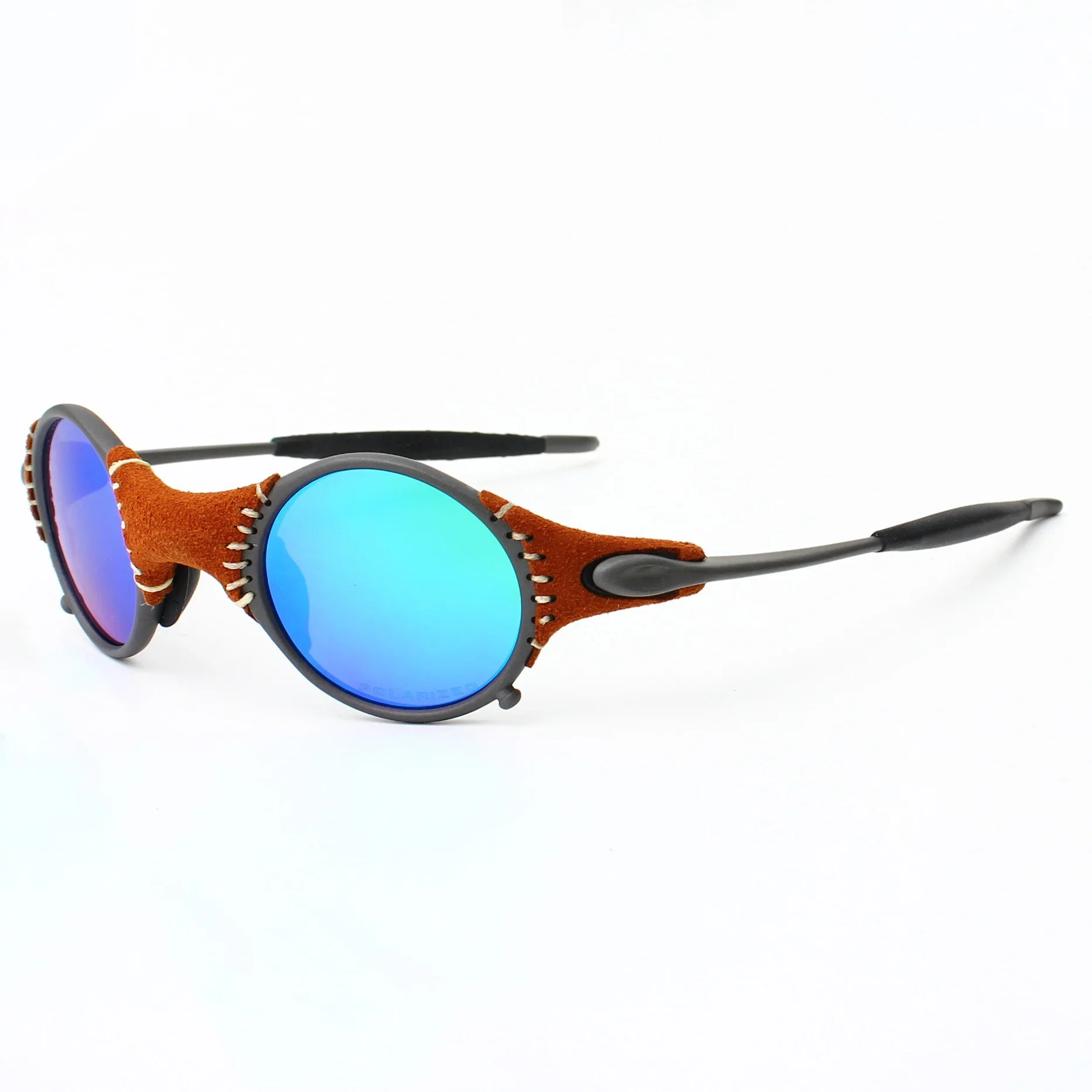 AliExpress NONE Retro Round Frame Uv400 Fishing Sunglasses Metal Bicycle Goggles Polarized Sunglasses For Outdoor Sports Cycling And Driving