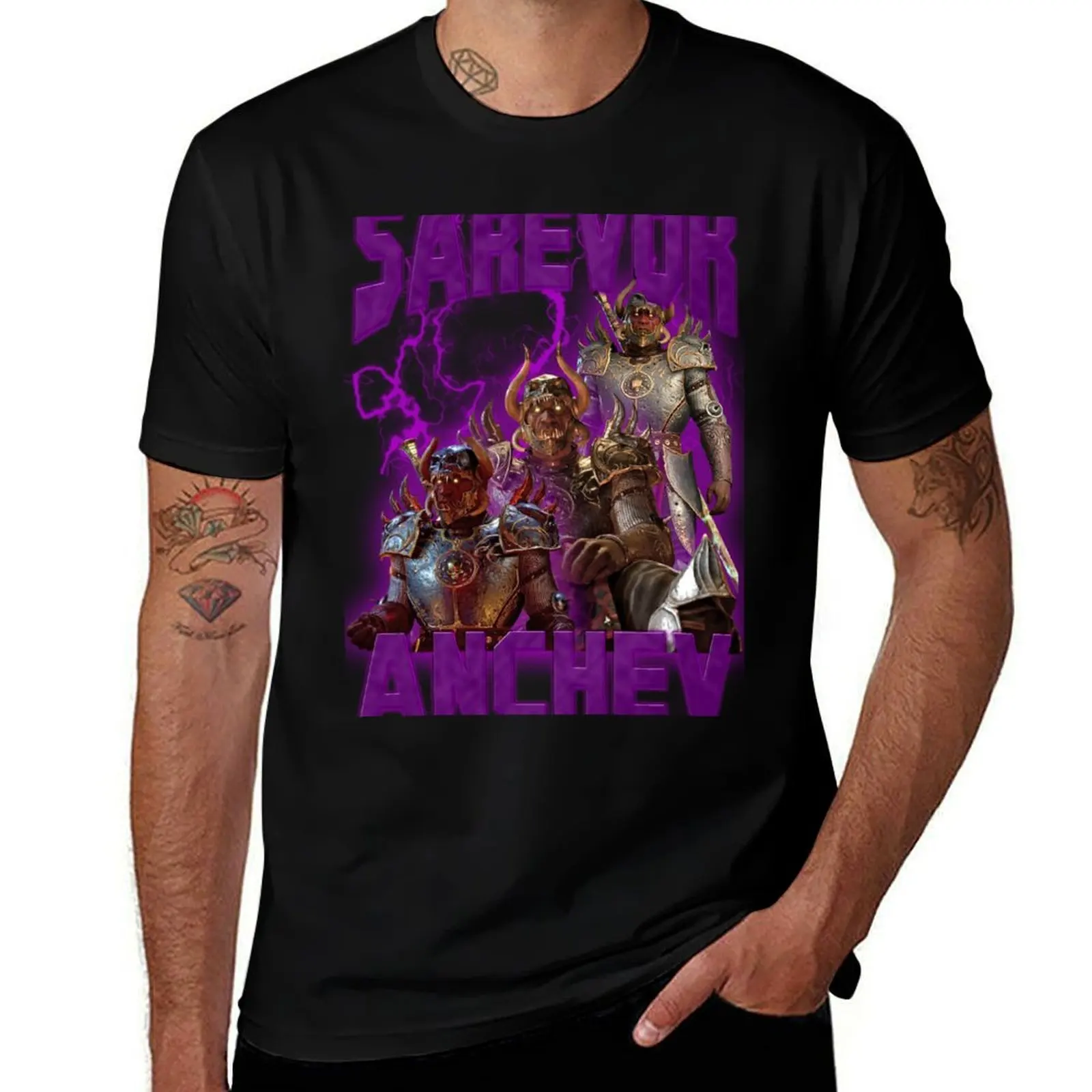 

Bootleg Series - Sarevok Anchev T-Shirt funny gifts funny meme t-shirts cute tops men t shirts high quality