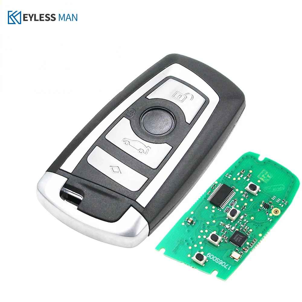 Smart Remote Car Key Fob For BMW 3 5 7 Series 528i 530i 535i 550i 740i F01 F10 F15 CAS4 CAS4+ 315Mhz 434Mhz 868MHz ID49 pro chip