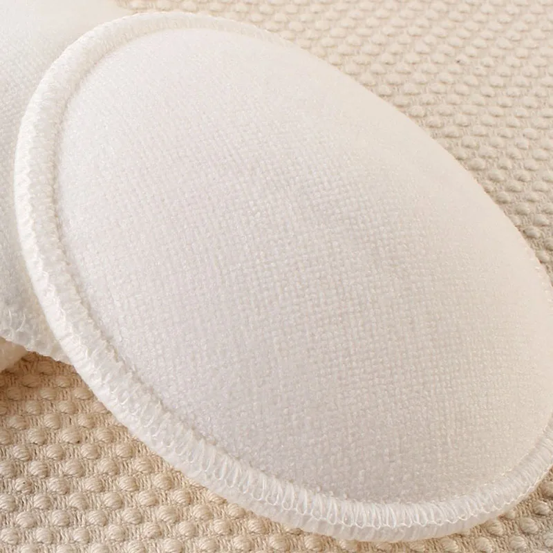 4 Uds. Almohadillas antidesbordamiento para pecho, almohadillas esponja suaves y transpirables para mamá