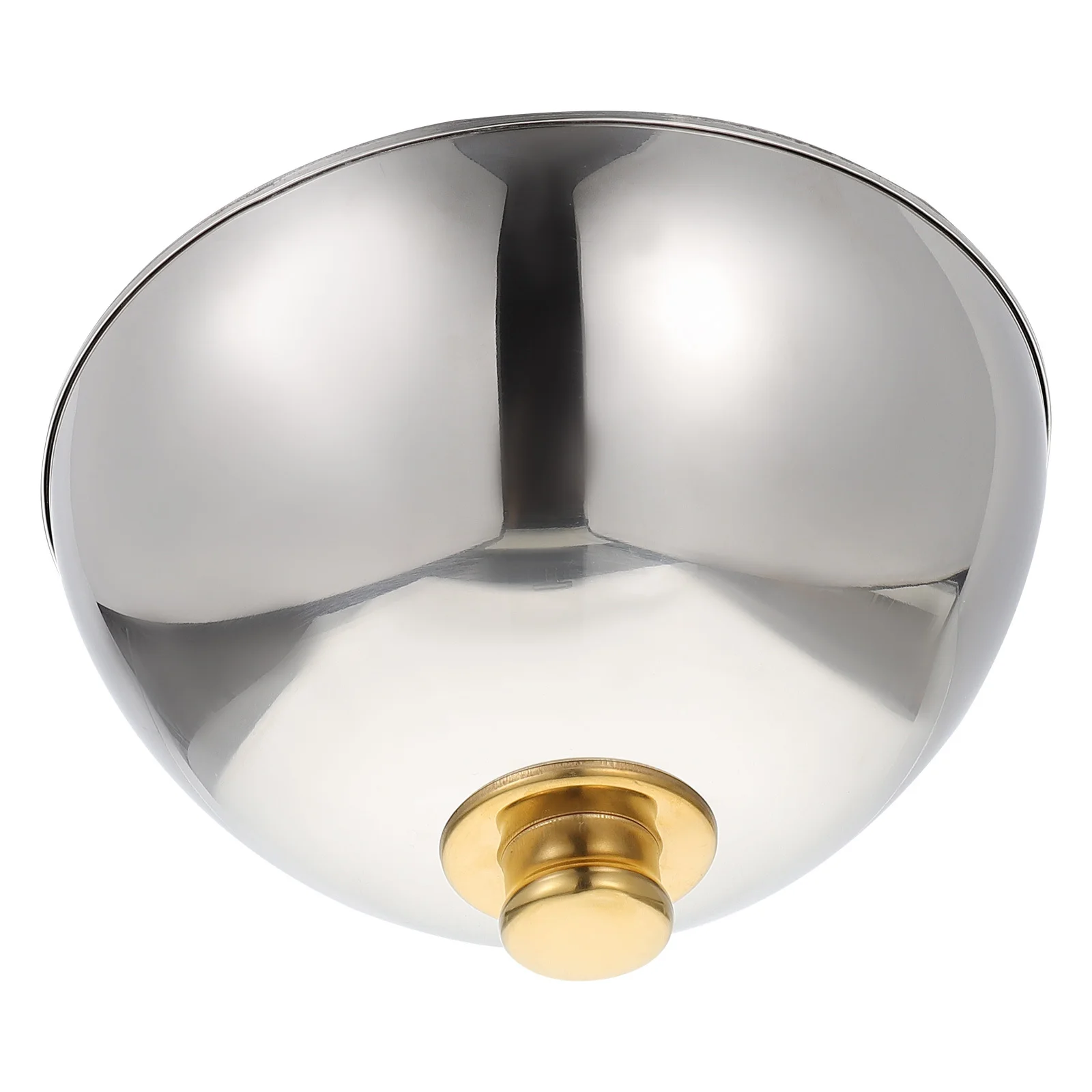 

1pc Stainless Steel Food Cover Thickened For Home Hotel Restaurant Smooth Edge Cake Lid Dome Protective Fresh-Keeping Kitchen
