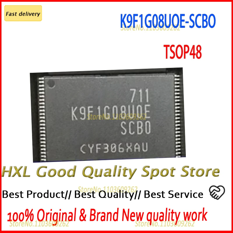 Original Genuine 10PCS /lot K9F1G08UOE-SCBO K9F1G08UOE K9F1G08UOE-SCB0 K9F1G08U0E K9F1G08U0E-SCB0 K9F1G08U0E-SCBO TSOP-48