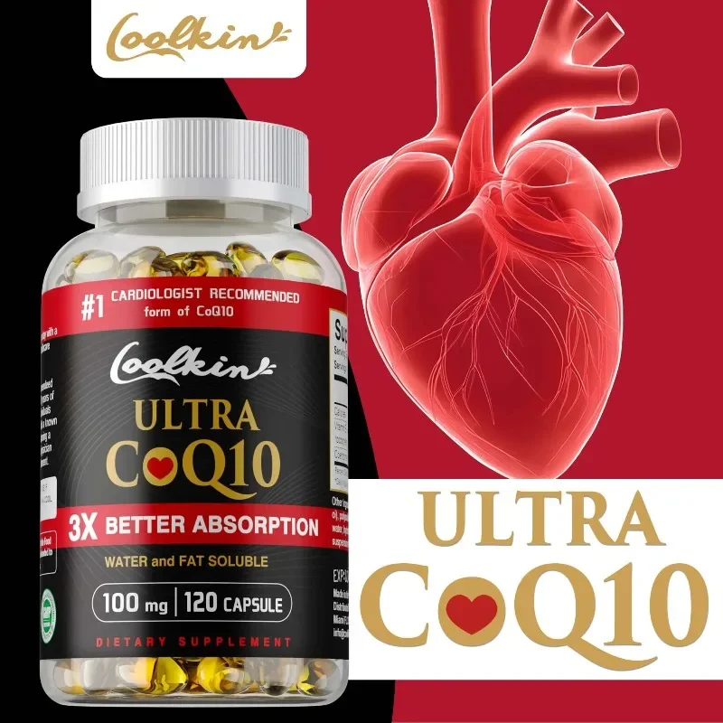 

Капсулы Ultra CoQ10 — поддерживает здоровье сосудистых и сердечных сокращений, баланс артериального давления, обеспечивает энергию, улучшает сотовую энергию.