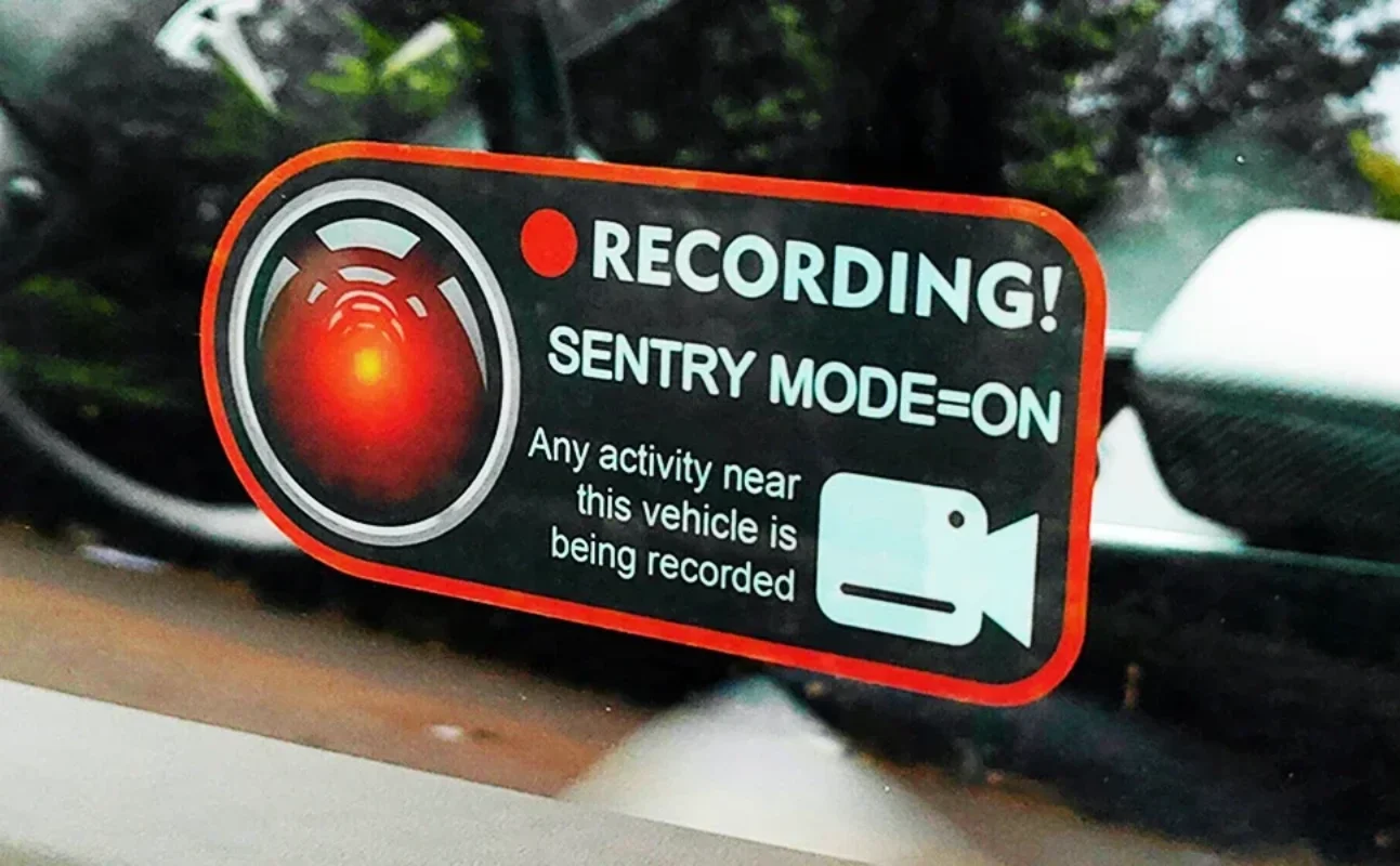 Kofferraum-Spaß, wasserfeste Aufkleber für Tesla Model Y 3XS, personalisiertes Hecklabel, kreative Dekoration, Auto-Außenzubehör – Detail 12
