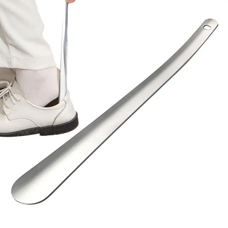 Shoe Horn Metal Shoe Horn Stainless Steel Shoehorn Long Handle Shoe Horns For Men Metal Shoe Horn For Kids Or Adults