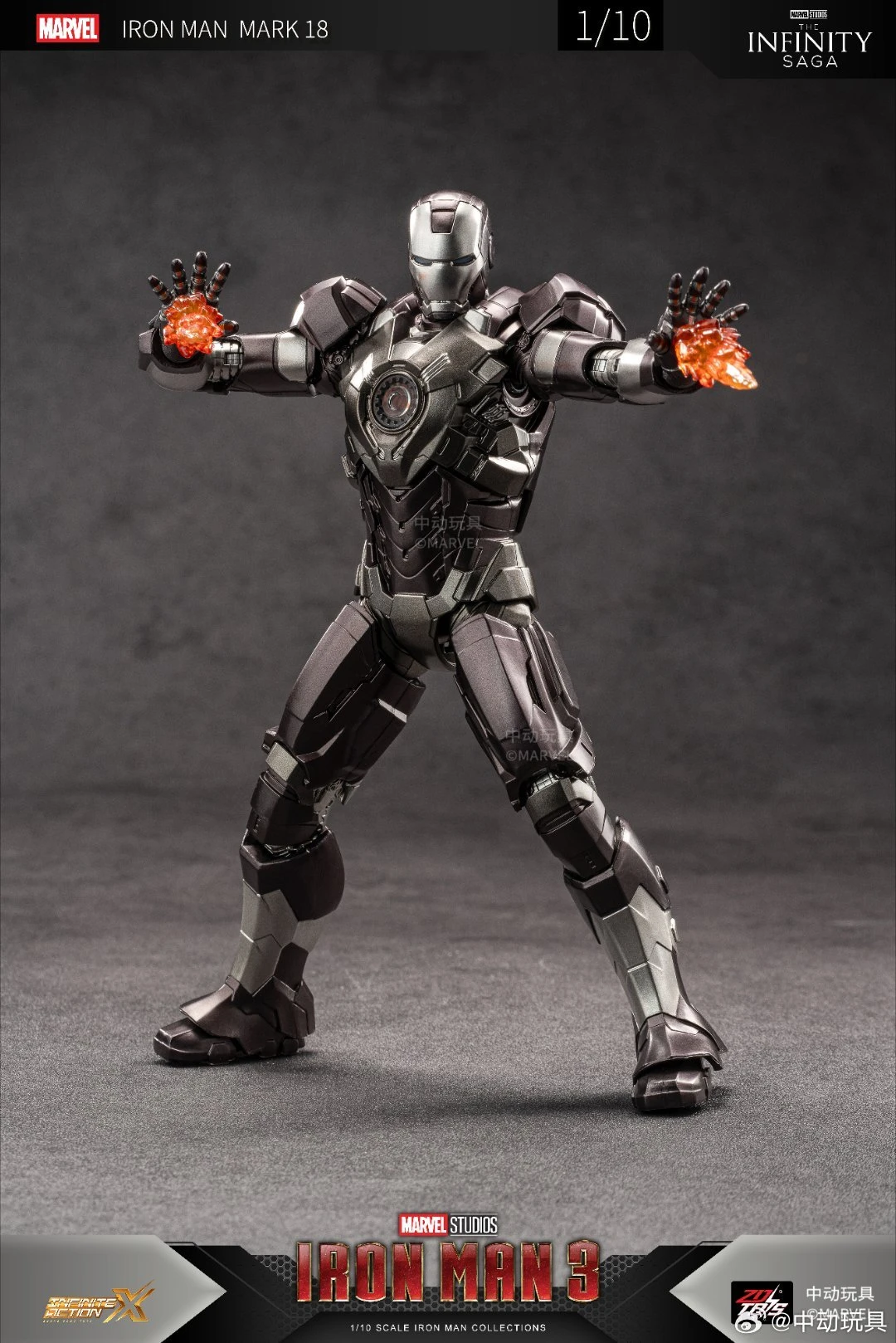 Original ZD Spielzeug Iron Man Tony Stark MK9 MK14 MK12 MK27 MK15 MK35 MK22 MK40 Hammerhead Action Figur Anime Sammeln Modell Geschenke – Detail 25