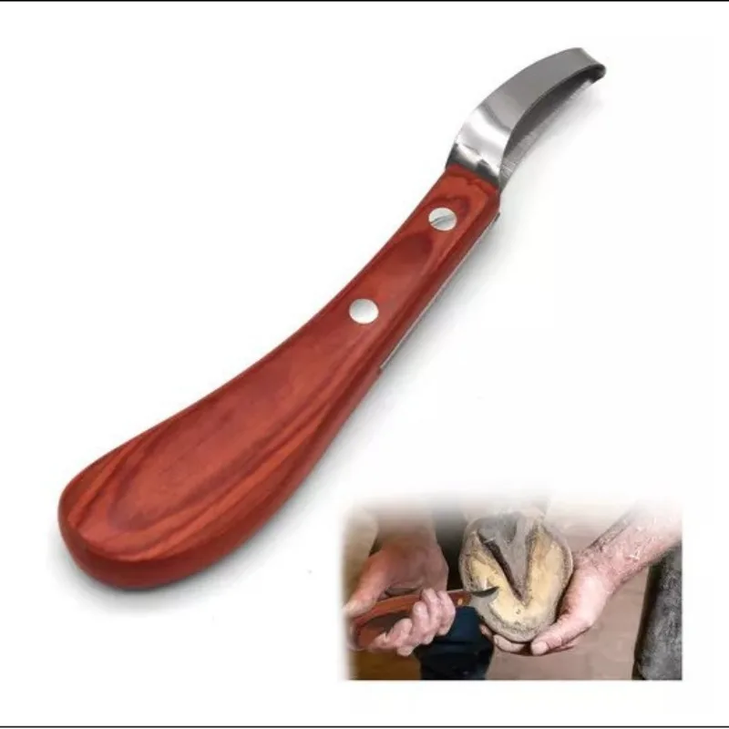 Farrier Loop Hoof Trimming Knife, Maintenance Cutter, For Horse Repair