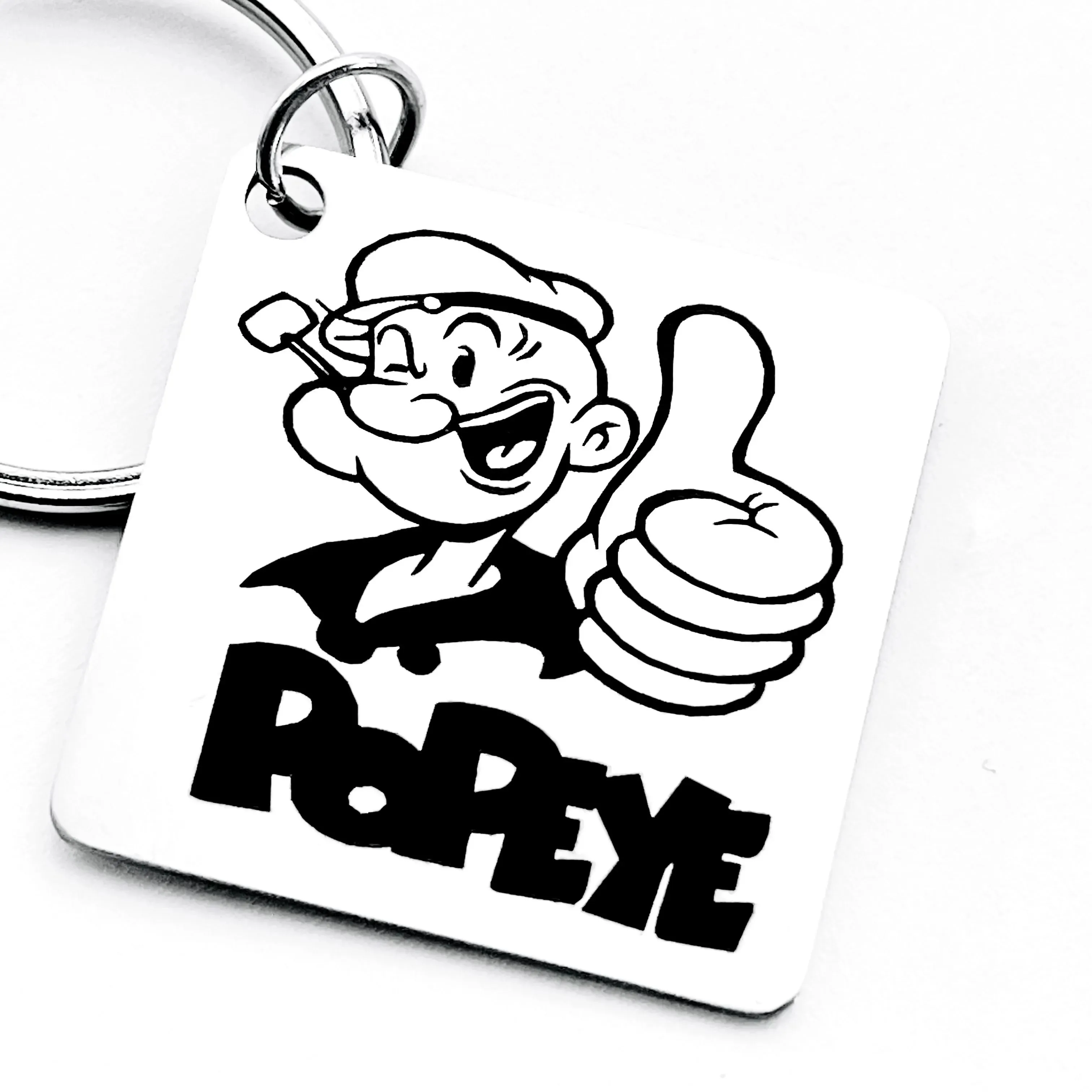 Popeye keychain, cartoon creative personalized accessories, perfect gifts for holiday birthday parties and family and friends