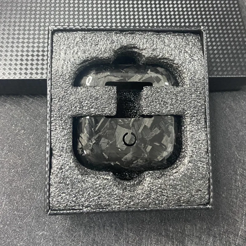 Obudowa słuchawek z prawdziwego włókna węglowego ACC dla nowego AirPods Pro 2 USB-C, ultracienkie etui ochronne, AirPodsPro2, AirPods3