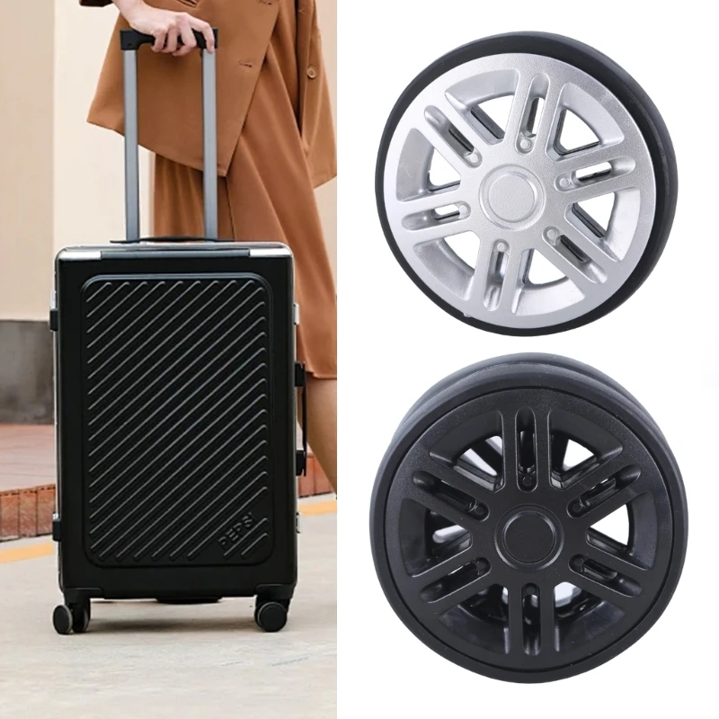 8Pcs/set Universals Luggage 60mm Suitcase Replacement Double Repair Kits Easy Installation Smooth Rolling