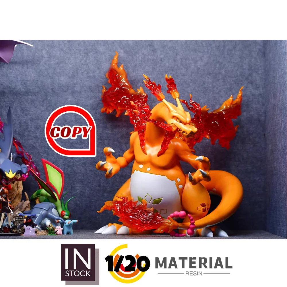 [In Stock] 1/100 Resin Figure [Copy TRAINER H] - Gigantamax Charizard CJJ