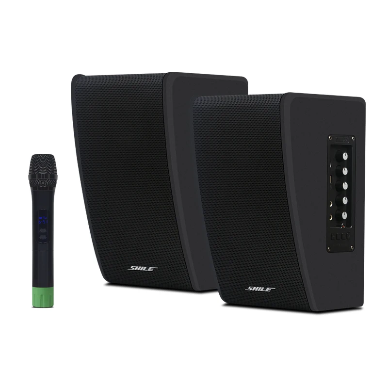 Hot 6.5 Inch 2*30W Wall Mounted Speaker High Power Active Speakers Audio System Sound Professional Music
