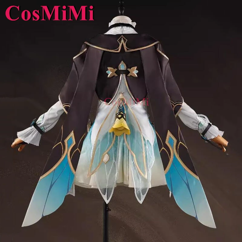 CosMiMi Game Honkai: Star Rail Firefly أزياء تنكرية أنيقة وجميلة مجموعة كاملة من ملابس لعب الأدوار النسائية لحفلات الكرنفال