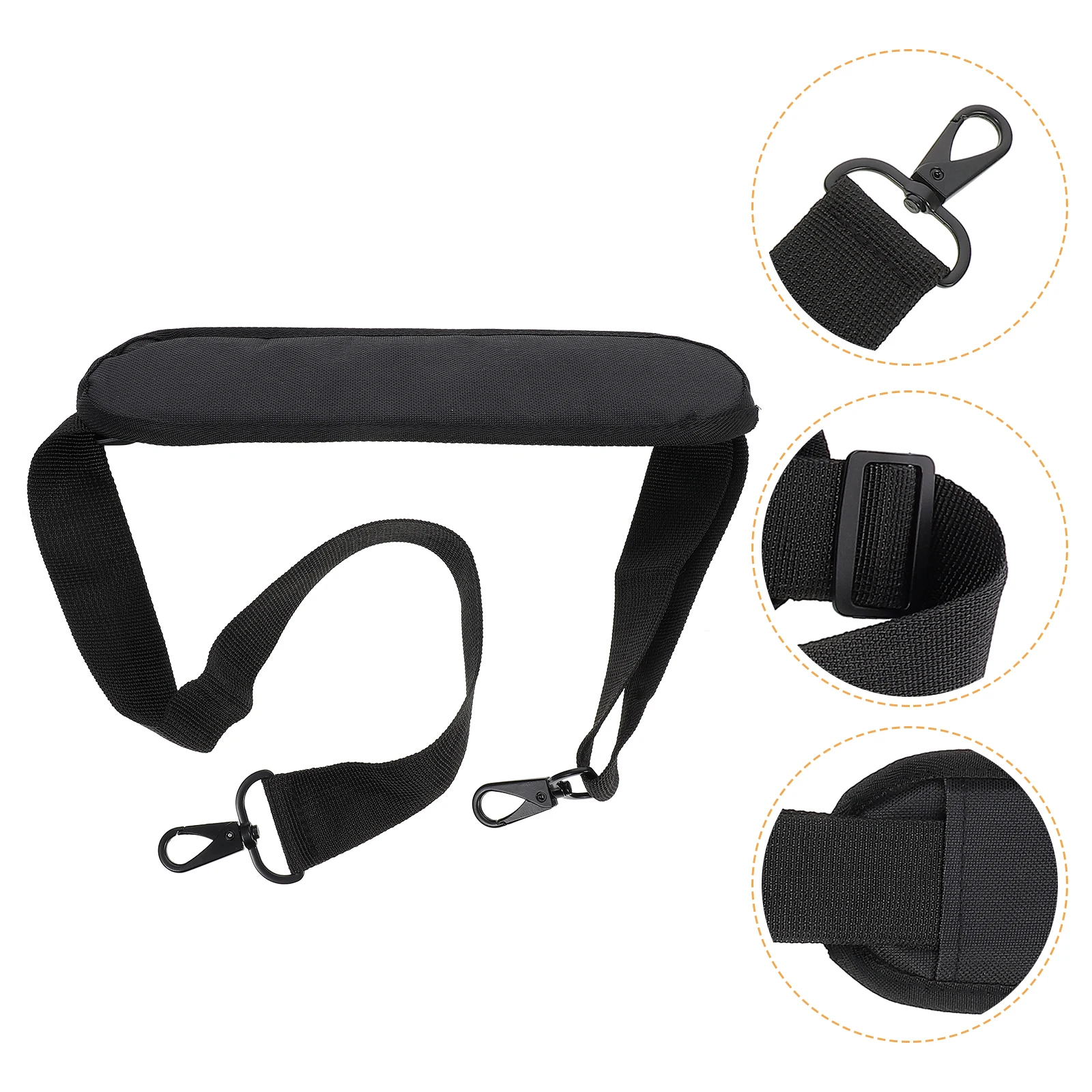 

Computer Shoulder Strap Travel Accessories Replacement Padded Straps for H bags Adjustable Length PP Material Wide Uses