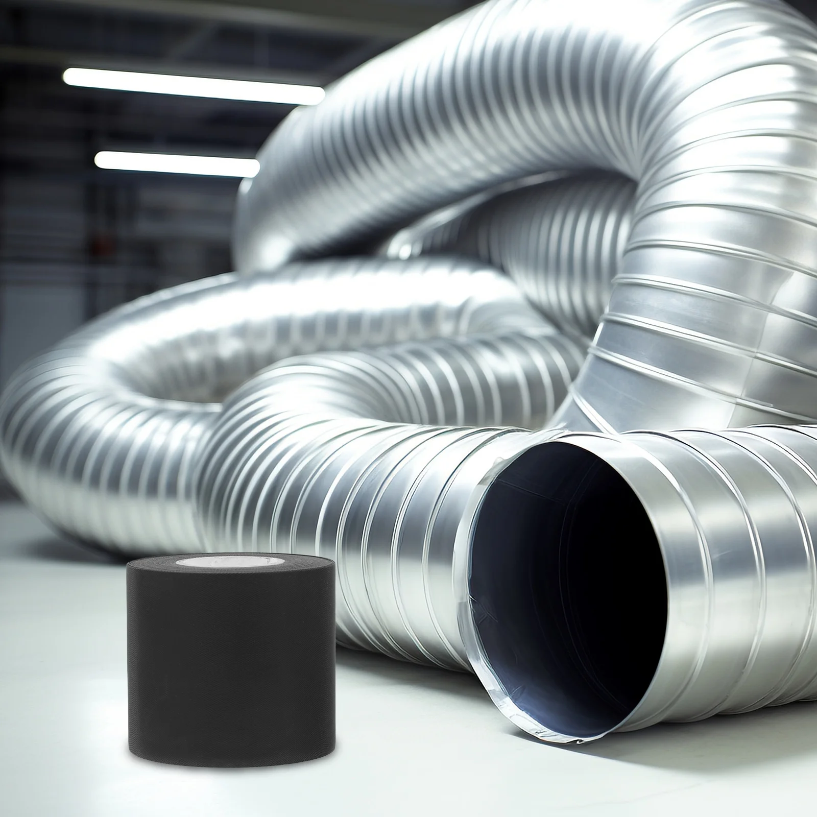 

1 Roll Air Conditioner Insulation Strap Heavy Duty Fire Resistant Durable Sealing Strap Hvac Outdoor Water Pipe