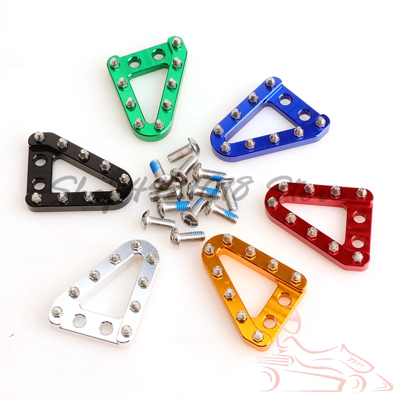 

Motorcycle Rear Foot Brake Pedal Lever Step Tip Plate For SX SXF -XC XCF XCW EXC EXCF TPI 125 150 250 350 450 500 2017-2022