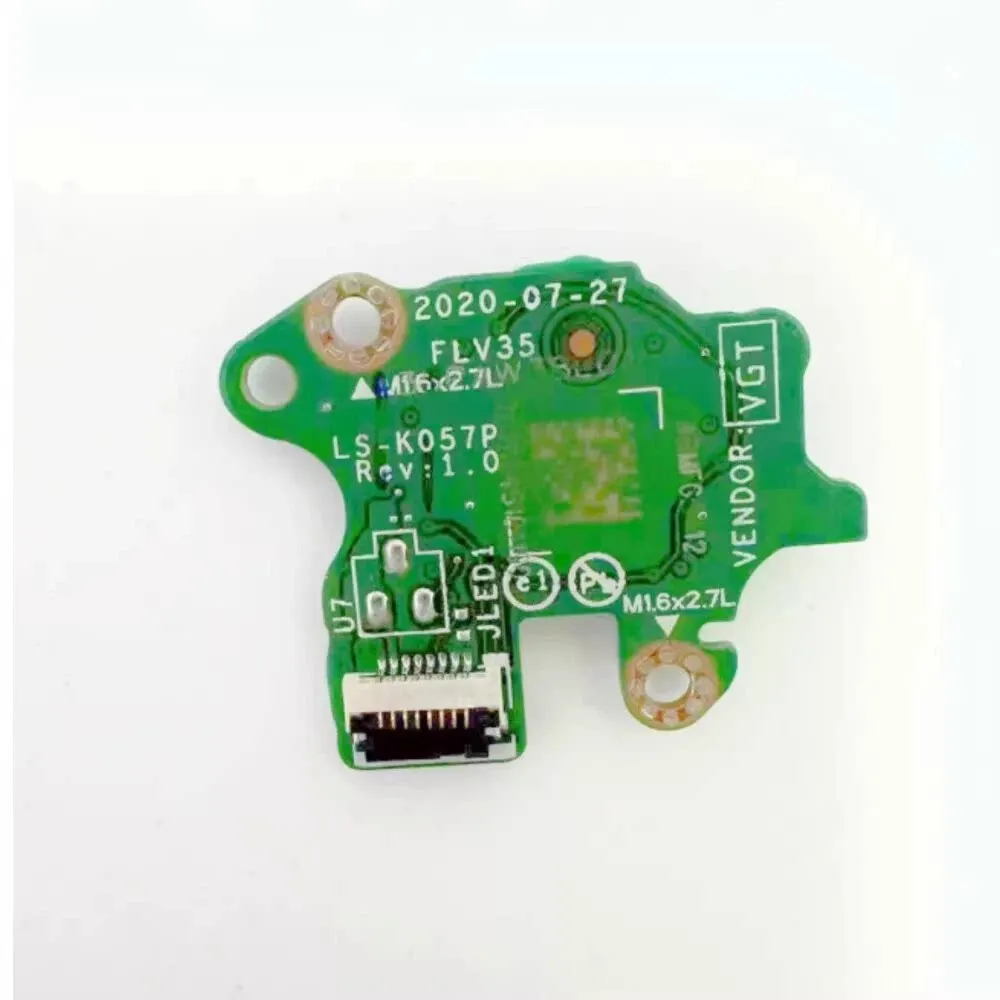 Power Button LED Board LS-K057P For Lenovo ThinkBook 14 G2-ITL 2021 Power Switch Small Board With Light Indicator