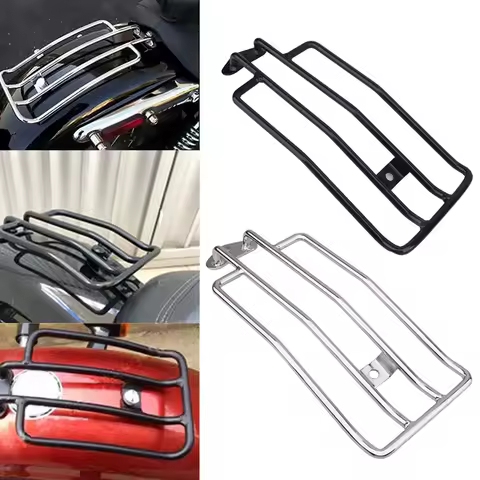 Motorcycle Rear Fender Luggage Rack Support Shelf Solo Seat For Harley Sportster Iron XL883 XL1200 X48 Custom Roadster 1985-2003