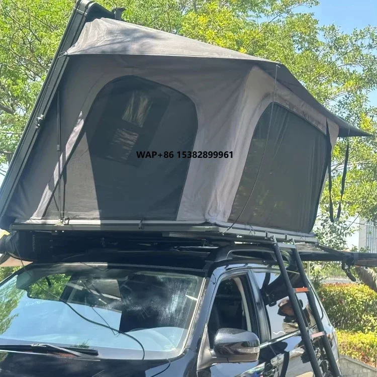 

Factory-customized Quick-opening Aluminum Alloy Roof Tent for Outdoor Self-driving Tour Ultra-thin Waterproof Car Tent