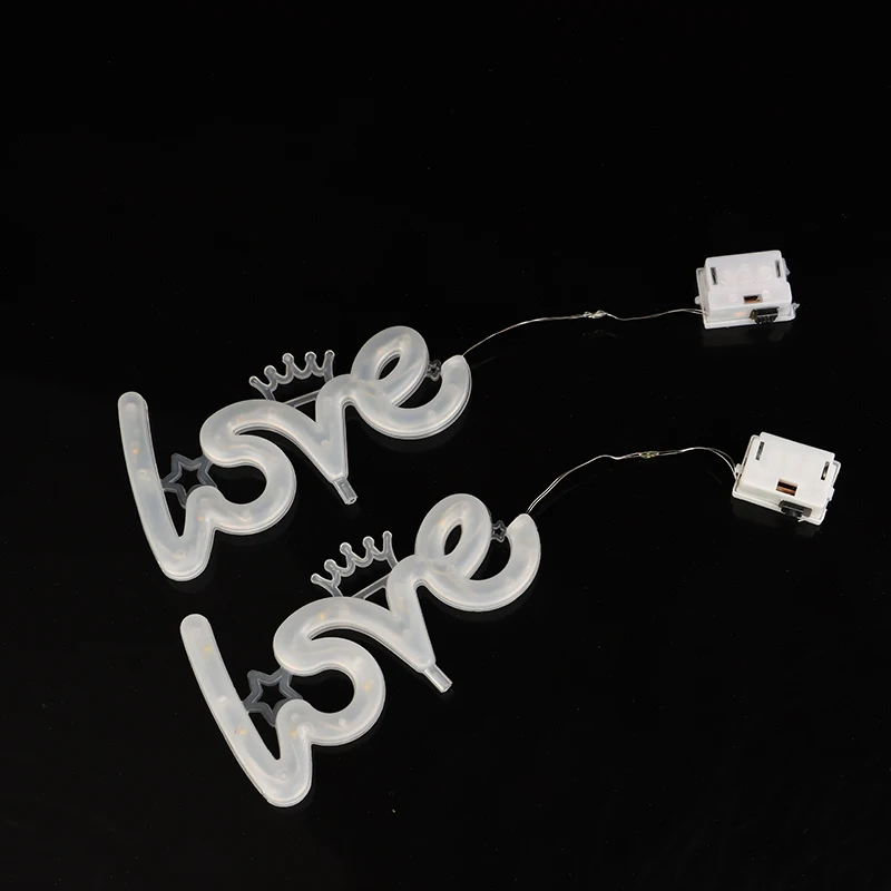 1PC LOVE Romantic Night Light Valentine's Day Proposal And Confession LED String Lights Battery Lights Wedding Decoration Light