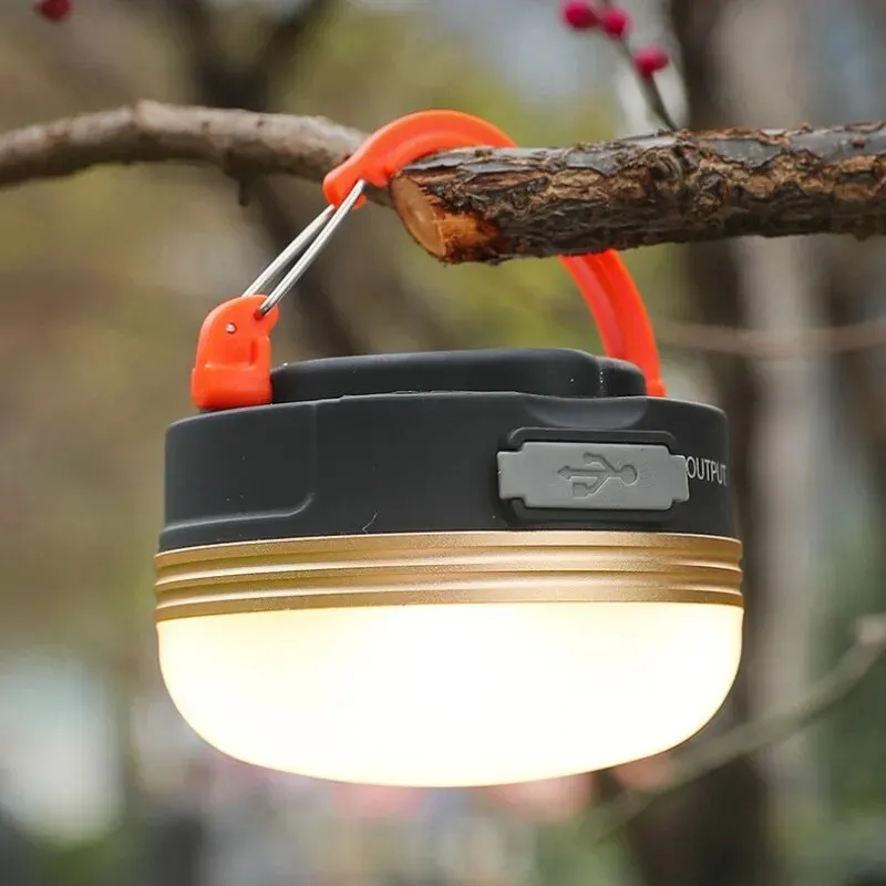 Outdoor Camping Light Handheld Multifunctional Portable Rechargeable Lighting Ultra Long Life Hanging