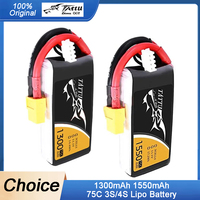 ACE Tattu Lipo Battery 1300mAh 1550mAh 75C 3S 4S  RC Battery with XT60 Plug for RC FPV Racing Drone Quadcopter