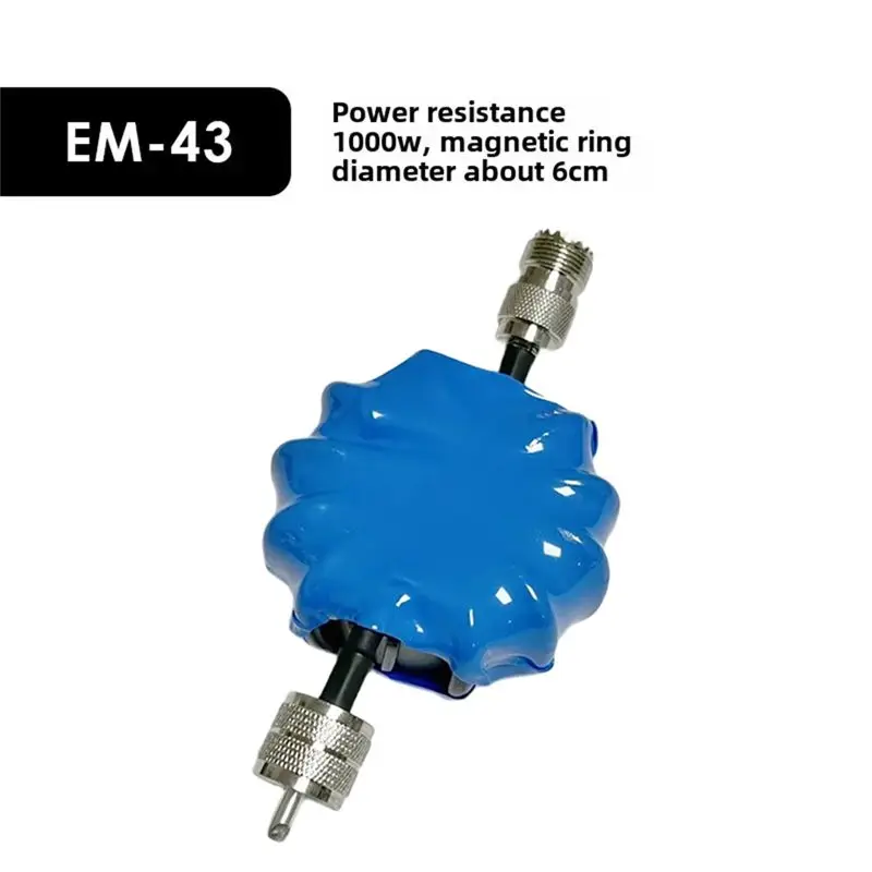 [B24B!】 Magnetic Ring EM-43 For Shortwave Radio 1.8-30Mhz Choke To Block Suppress Common Mode Current
