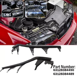 Car Front Upper Headlight Cover Strips Trims Headlight Sealing Strip Gasket For BMW 3SERIES E46 330Ci M3 63128384489 63128384490
