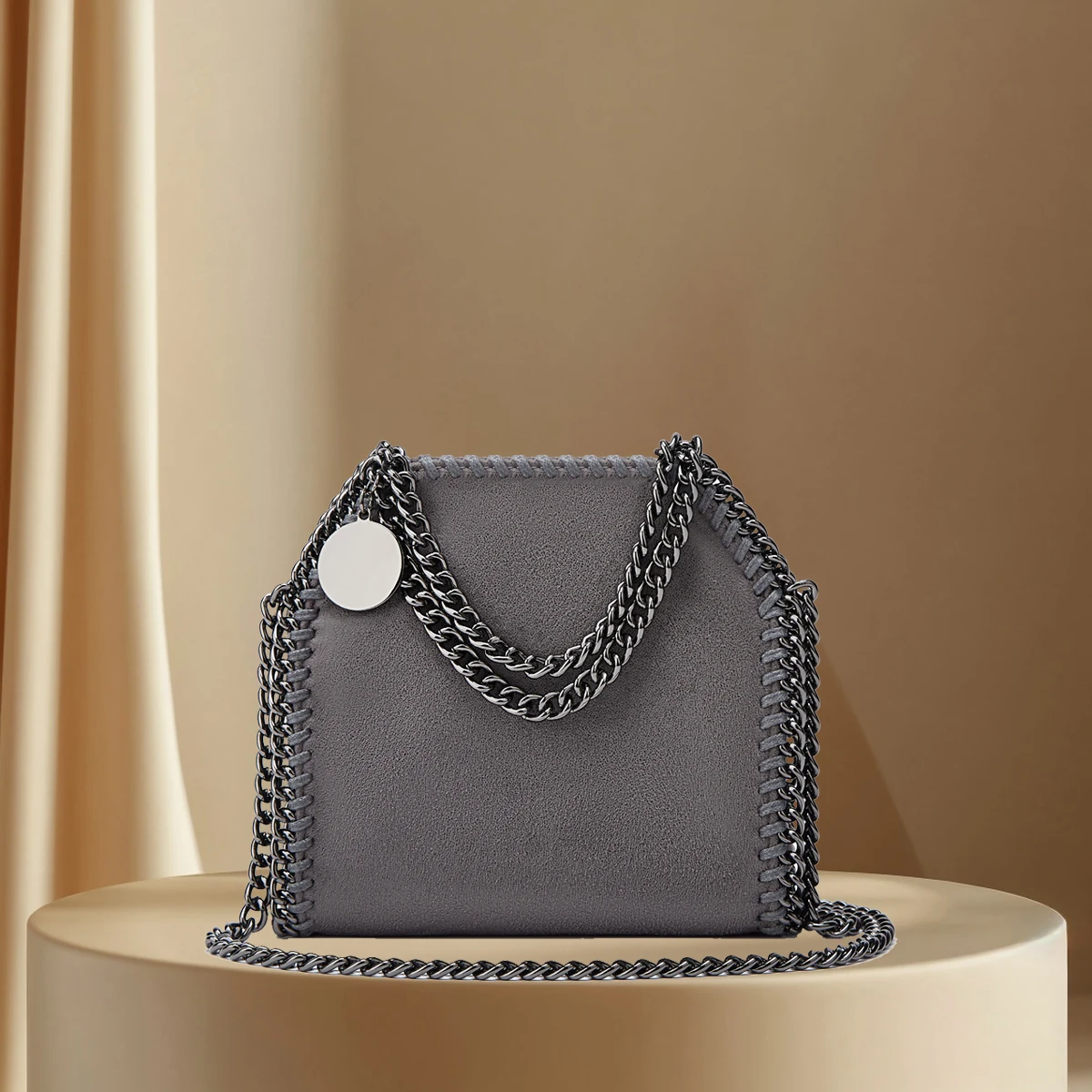 Luxury Designer Women\'s Chain Crossbody with Quilted Purses and Shoulder Strap  Female Ladies Hand Bags