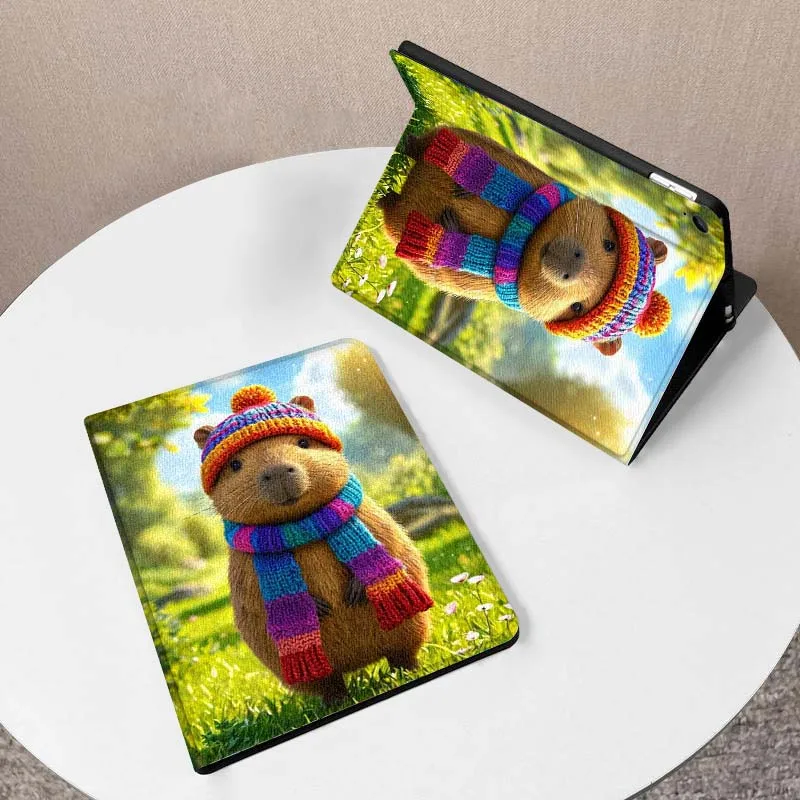 الكرتون الفن كابيبارا لسامسونج غالاكسي تاب A7 A A8 A9 A11 S6 S11 10.1 10.4 10.5 بوصة لايت زائد اللوحي #2