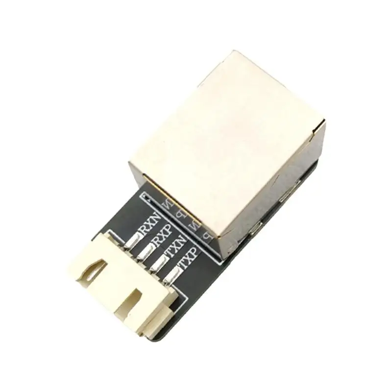 31BA RJ45 Cable Wiring Board with Female Port for Home Office Use, Small Ethernet Port Board for Narrow Layout Work