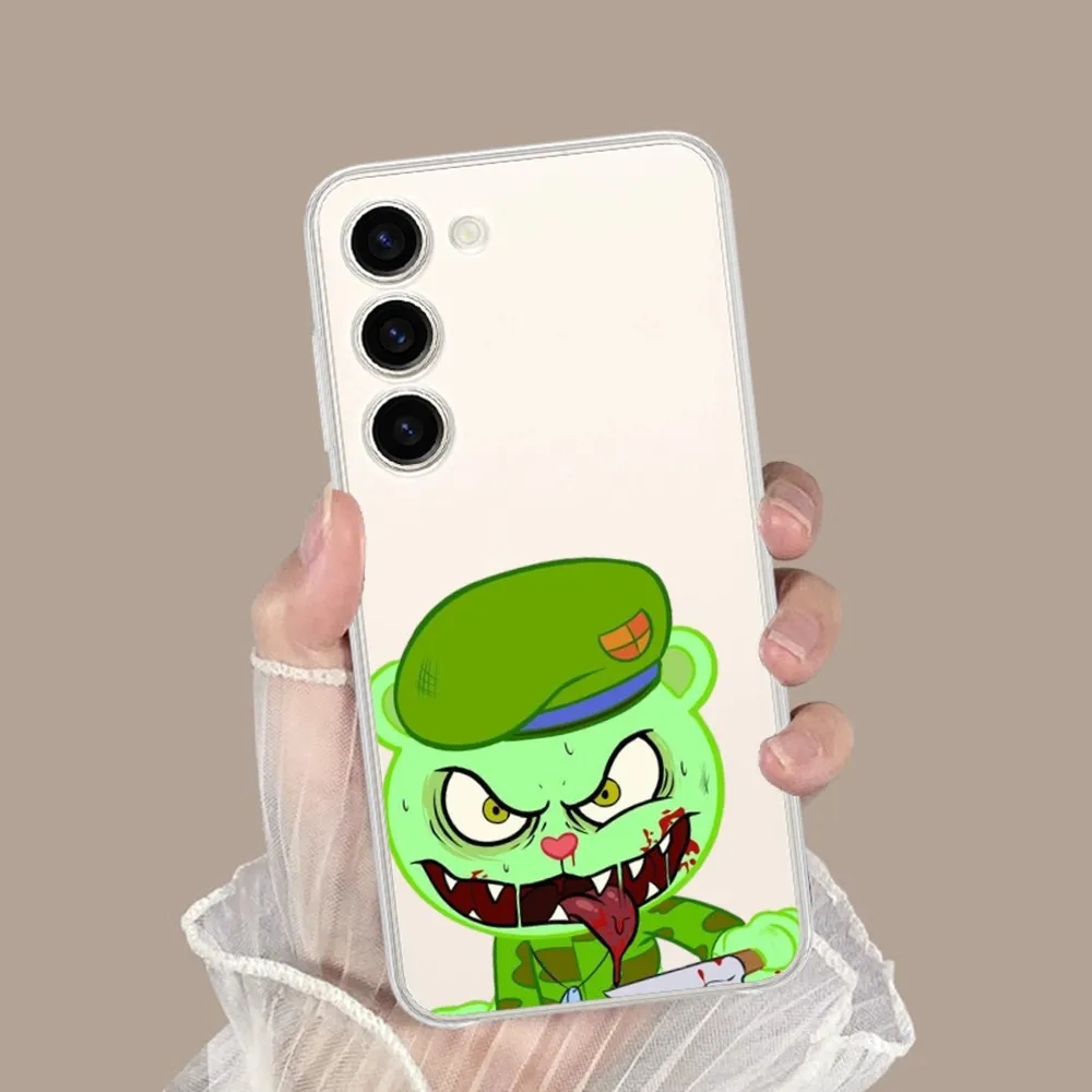 Cartoon Happy tree friends Phone Case for Samsung Galaxy S8 8S G950F G950 A91 A80 A73 5G A72