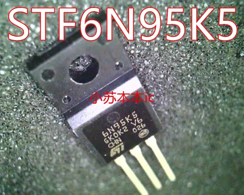 /lot 6N95K5 STF6N95K5 TO-220F  new