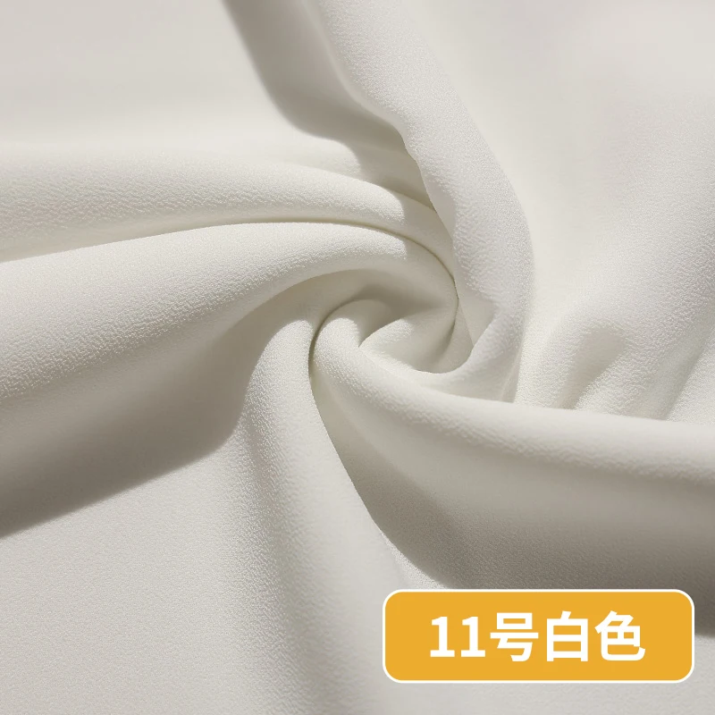 

Solid Color Pearl Chiffon Fabric 150x100cm Ultra Soft Polyester Fabric DIY Stage Clothing Home Decoration High-density Fabric