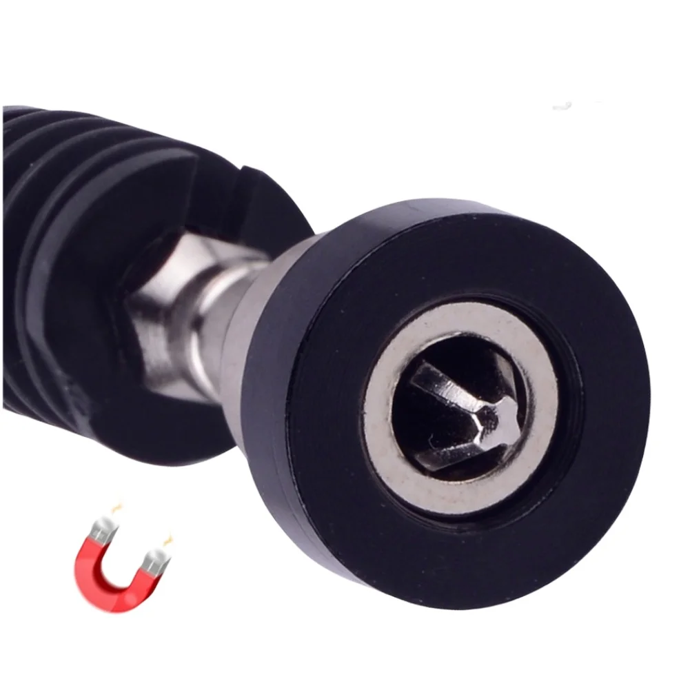 Spring-Loaded Positioning Screwdriver Bits Drywall Screw Bits Gypsum Board Plasterboard Screws Locating Batch Head Drilling Tool