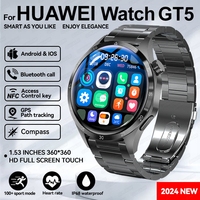 2024 New For HUAWEI Watch GT5 Pro Sports Smart Bracelet Men 1.53\