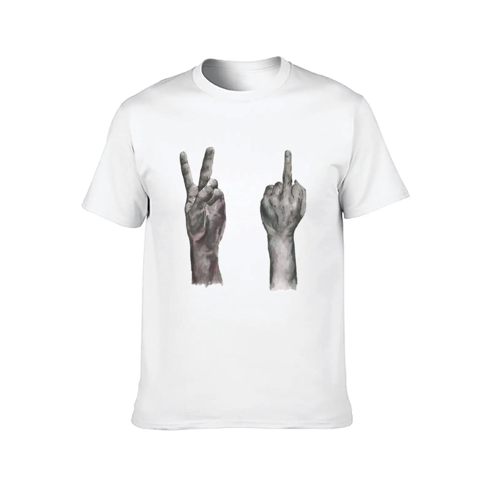 تي شيرت Peace Sign، تي شيرت رجالي برسوم جرافيك تي شيرت رجالي مصمم تي شيرت